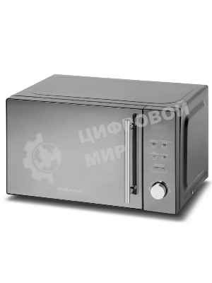 Микроволновая печь HOME HDG207BB черный, 20 л, 700 Вт, переключатели - кнопки, поворотный механизм