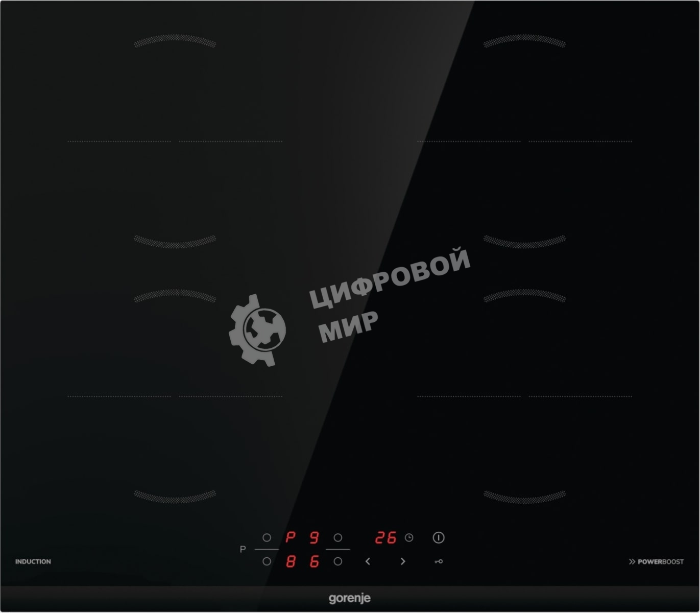 Индукционная варочная панель Gorenje GI6401BCE черный