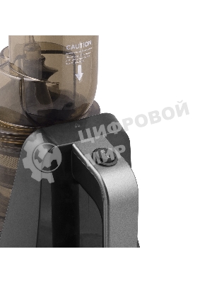 Соковыжималка BBK JCS103 черный/серый, шнековая вертикальная, 420 Вт, 1000 мл, механическое