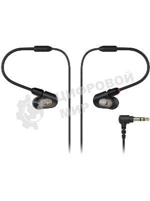 Проводные наушники Audio-Technica ATH-E50 черный, вкладыши