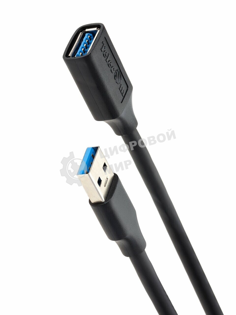 Кабель удлинительный USB3.0 Am-Af 1.8m Telecom черный (TUS708-1.8M)