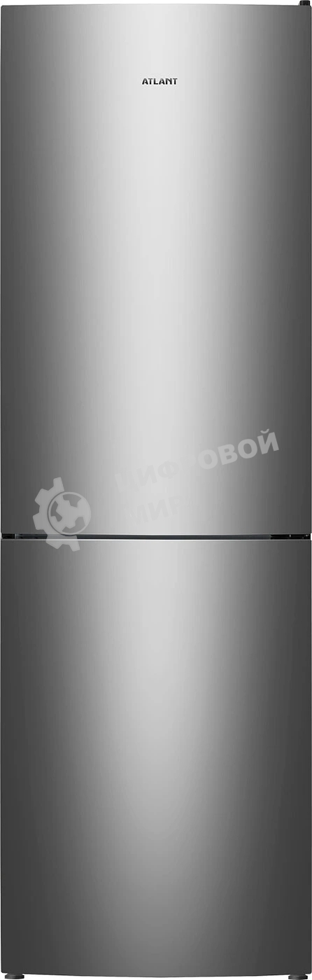 Холодильник Atlant 4624-161 серый двухкамерный 228/119л морозилка снизу