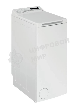 Стиральная машина Whirlpool TDLR6040S белый, загрузка вертикальная 6 кг, 1000 об/мин, класс А