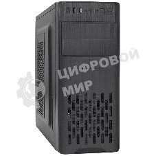 Компьютерный корпус Miditower ExeGate CP-606U-UNS350 (ATX, БП UNS350 с вент. 12см, 1хUSB/1хUSB 3.0, аудио)