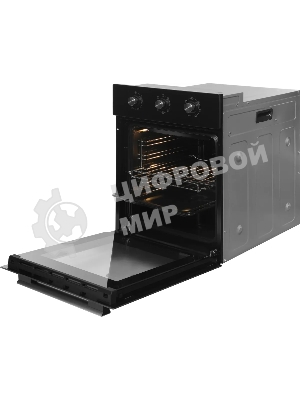 Духовой шкаф электрический Hyundai HEO 45311 BG черный