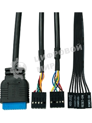 Компьютерный корпус XASTRA A402M 4FRGb Black mATX/Mesh/full-size TG/4x120мм FRGb fans/A402M-4FC12F-BK