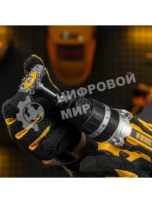 Набор щеток для дрели Denzel 5 Плоских 25-38-50-63-75 мм, шпилька, нерж. вит. проволока