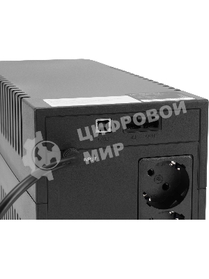 Источник бесперебойного питания Ippon Back Basic 1200 LCD Euro 720Вт 1200ВА черный