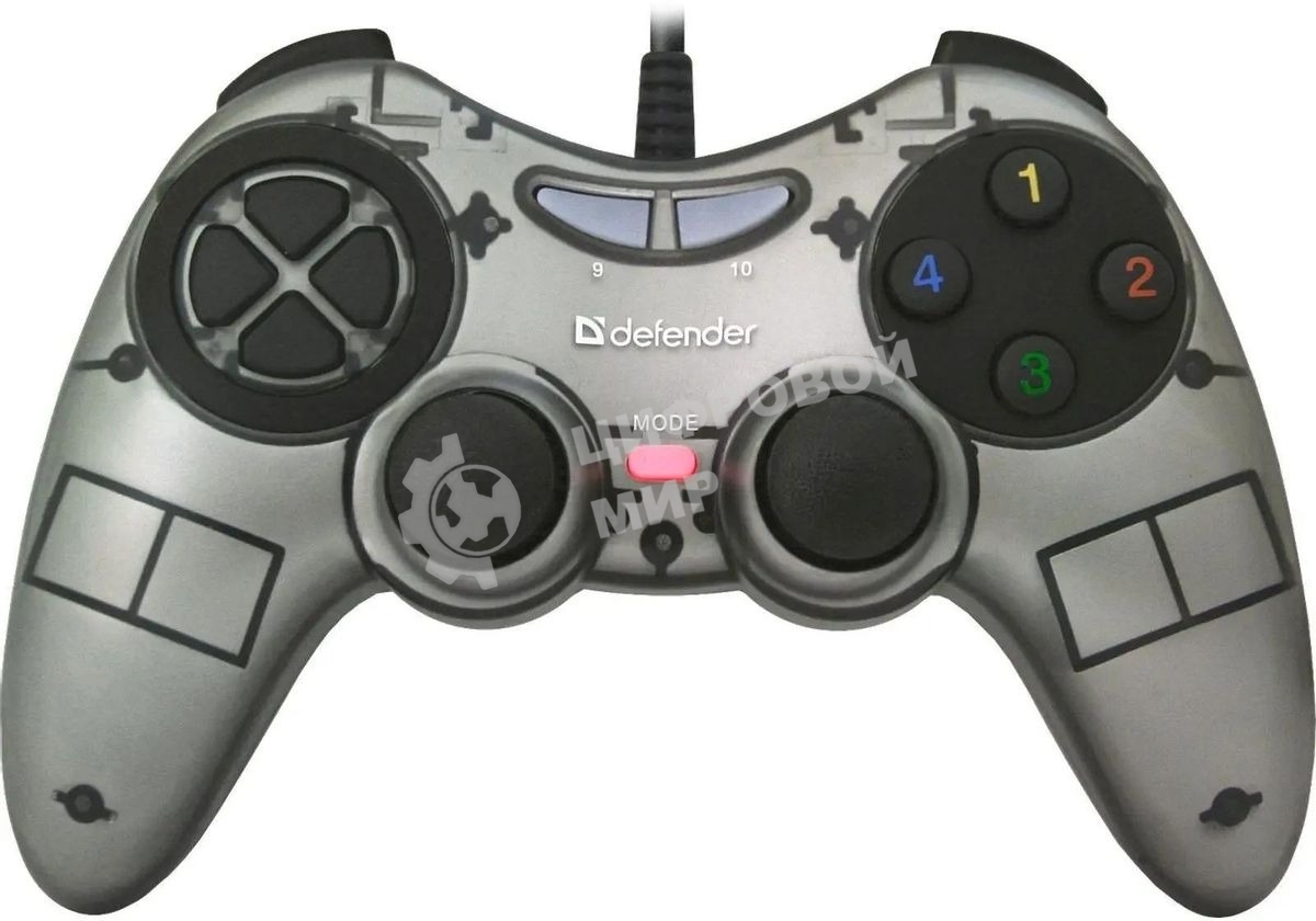Геймпад Defender Zoom USB Xinput, 10 кнопок, 2 стика