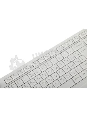 Комплект клавиатура+мышь A4Tech FStyler FG1012 беспроводной, USB, 1200 DPI, белый