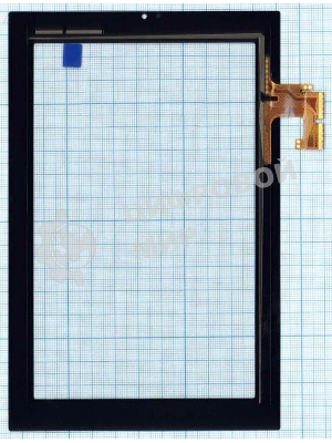 Сенсорное стекло (тачскрин) для HP Slate 7 Extreme, черное