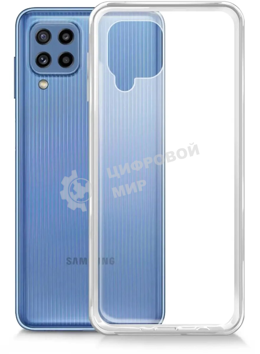Чехол (клип-кейс) BoraSCO Silicone case для Samsung Galaxy M32 прозрачный