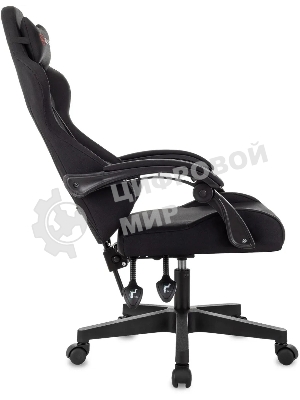 Кресло Zombie Void черный, экокожа, 120 кг, механизм качания