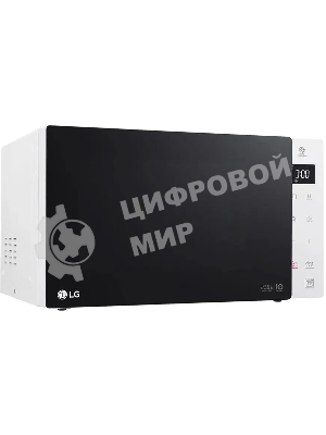 Микроволновая печь LG MW25R35GISW белый/черный, 25 л, 1000 Вт, переключатели - сенсор