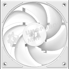 Вентилятор для корпуса ID-COOLING AF-1230-W белый, 120 мм, 2000 об/мин, 31.1 дБ, 4 pin
