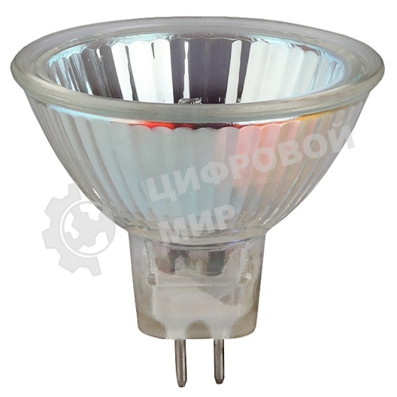 Лампа галогенная ЭРА 35Вт 12В GU5.3 MR16 C0027355