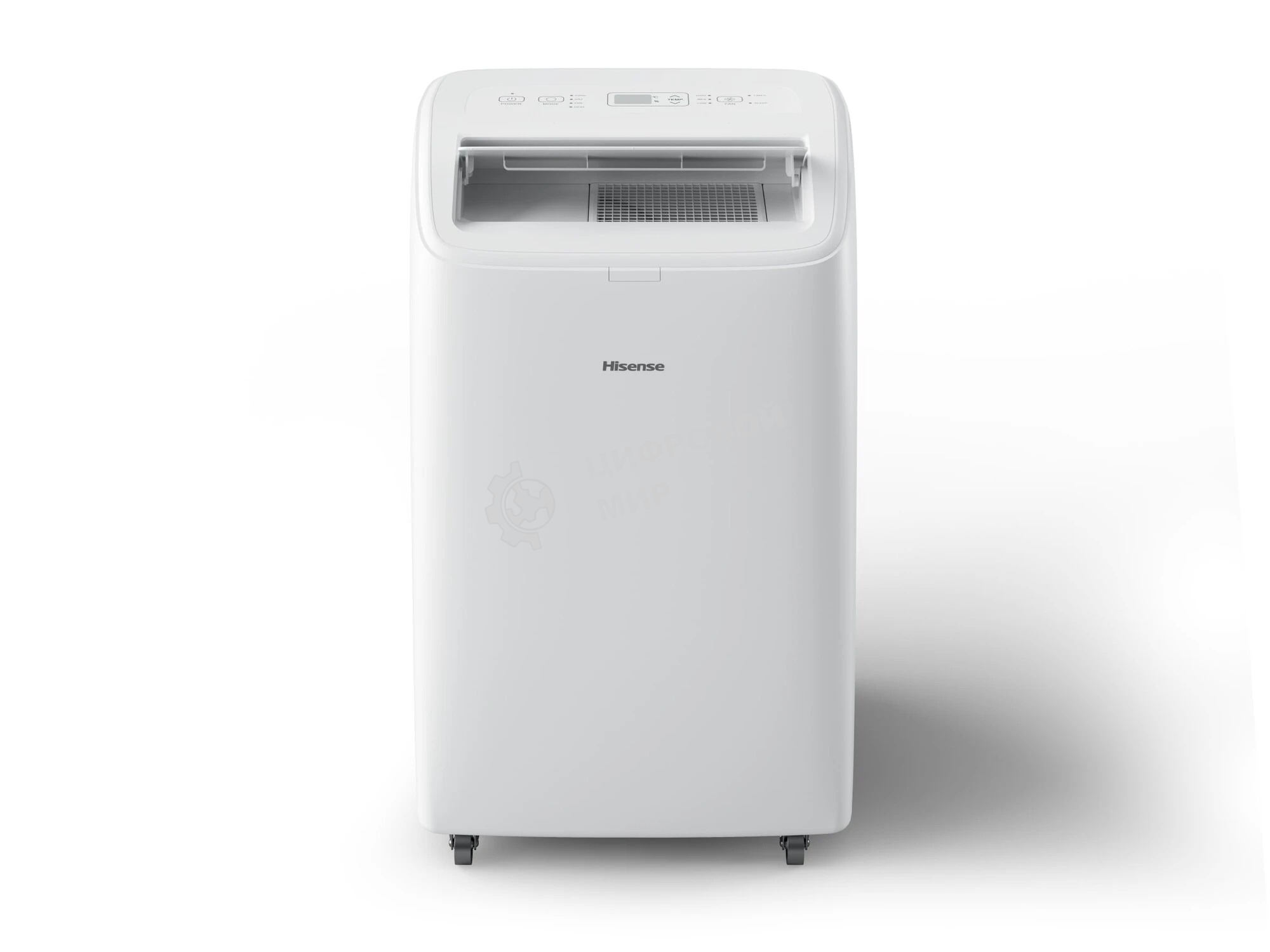 Кондиционер мобильный Hisense AP-09CW4GNCS00 9000 BTU, 18 м², 52 дБ, охлаждение, осушение, белый