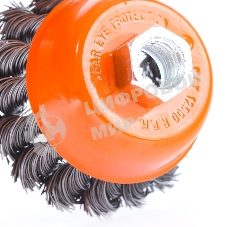 Щетка чашеобразная витая (100 мм; М14) EDGE by PATRIOT 813010007