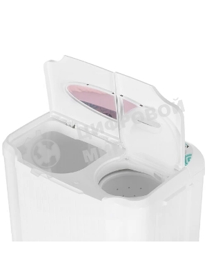 Стиральная машина Славда WS-50PЕТ белый, загрузка вертикальная 5 кг, 1350 об/мин, класс А