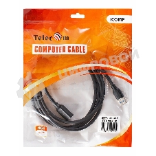Кабель удлинительный USB3.0 Am-Af 1.8m Telecom черный (TUS708-1.8M)