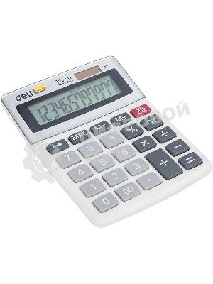 Калькулятор настольный Deli E1217 в ассортименте 12-разр. 1003503