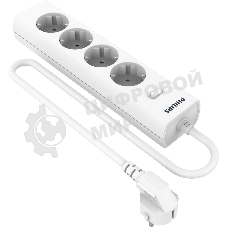 Сетевой фильтр Philips CHP2145WC/51, 5м, 4 розетки, белый