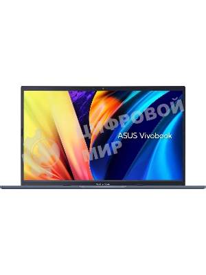 Ноутбук Asus Vivobook 15 X1502VA-BQ924 синий Core i7 13620H 16Gb SSD 512Gb Intel Iris Xe graphics 15.6