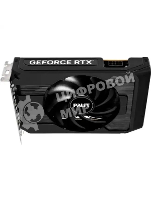 Видеокарта Palit GeForce RTX 5050 StormX, NVIDIA RTX 5050, 8 ГБ GDDR6, 128 бит, PCI-e 5.0, 1xHDMI, 3xDP, 2572 МГц