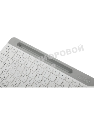 Клавиатура проводная A4Tech Fstyler FK25, USB, белый/серый