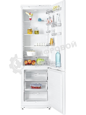 Холодильник Atlant ХМ-6026-031 белый двухкамерный 272/101л морозилка снизу