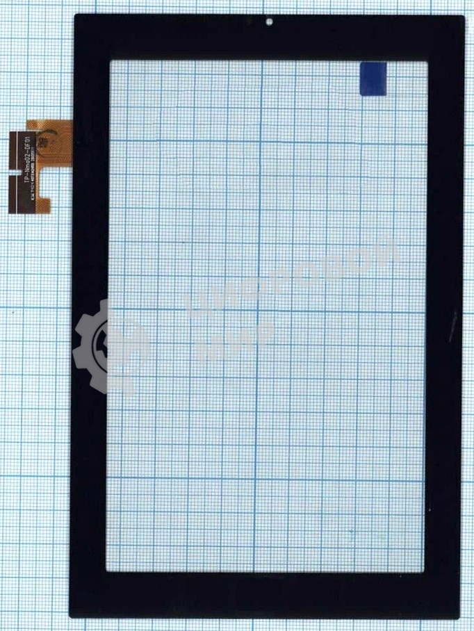 Сенсорное стекло (тачскрин) для HP Slate 7 Extreme, черное