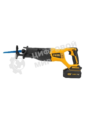 Пила сабельная аккумуляторная бесщет Denzel BRC-120, 18В Li-Ion