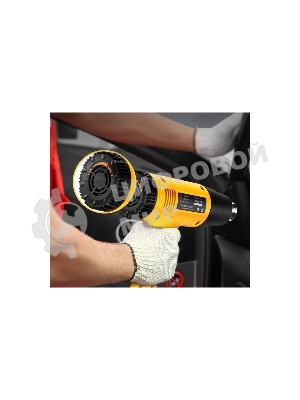 Фен технический Deli DL391202 (2000Вт, рабочая температура 100...650 град.)