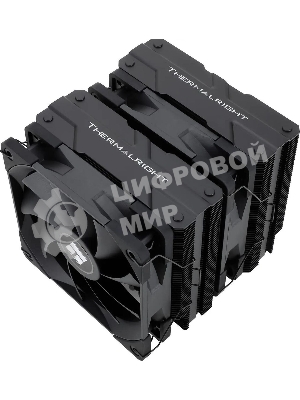 Устройство охлаждения(кулер) Thermalright Peerless Assassin 120 Soc-AM5/AM4/1151/1200/1700 черный 4-pin 25.6dB Al+Cu 750gr Ret (PA120-BLACK)