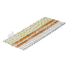 Гвозди Denzel для пнев. нейлера (оцинк.), длина - 75 мм, диам. - 3,05 мм, 2000 шт.