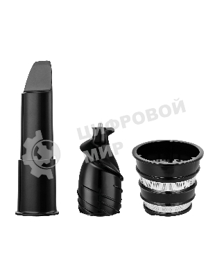 Соковыжималка BBK JCS103 черный/серый, шнековая вертикальная, 420 Вт, 1000 мл, механическое