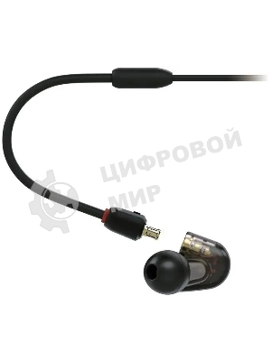 Проводные наушники Audio-Technica ATH-E50 черный, вкладыши