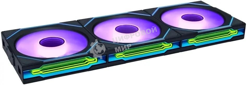 Вентилятор для корпуса Lian-Li Uni Fan SL-INF Wireless 120 ARGB 120х124.5x28 черный 4-pin 29.2дБ (упак.:3шт) (G99.12SLIN1W3B.R0) Ret