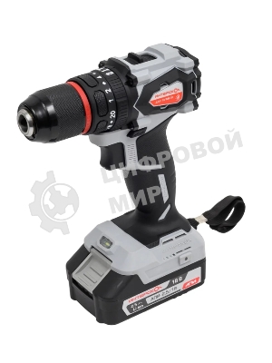 Дрель-шуруповерт ИНТЕРСКОЛ ДАУ-13/18В 55, 18 В, 2,5 Ач, 55 Нм, бесщеточный, ударный