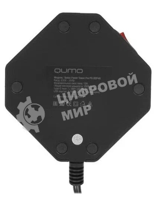 Сетевой фильтр QUMO Power Tower PRO PD 8SP4U (P-0004)