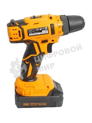 Дрель-шуруповерт Вихрь ДА-К20/2Н, 20 В, 2 Ач, 50 Нм, щеточный