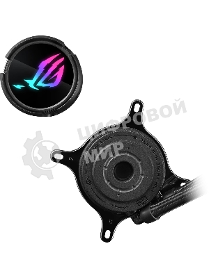 Система жидкостного охлаждения ASUS ROG STRIX LC III 360 черный, 120 мм, алюминий, 2200 об/мин, 36 дБ, 4 pin