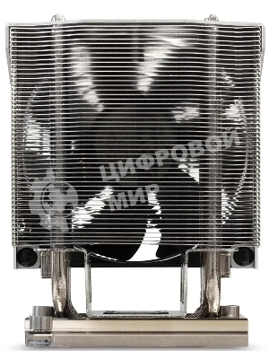 Кулер для процессора ExeGate ESNK-P0070APS4.PWM.4U.3647.Cu серебристый, 92 мм, алюминий/медь, 3800 об/мин, 44 дБ, 4 pin, 205 Вт, 125.5 мм