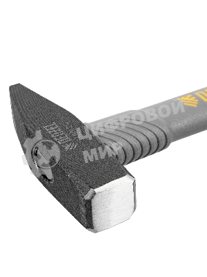 Молоток слесарный Denzel 600 г, кованый, фибергласовая рукоятка c TPR покрытием