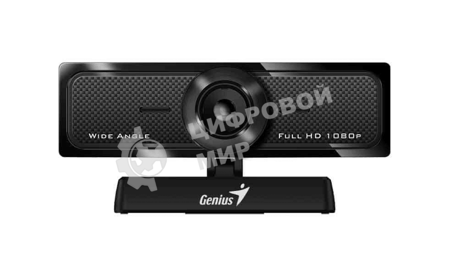 Веб-камера Genius WideCam F100 V2 1920x1080, 30 кадр/с, USB Type-A, микрофон, универсальное крепление