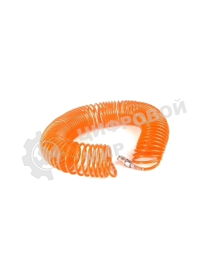 Шланг спиральный для пневмоинструмента PATRIOT PU 156x8мм полиамид быстросъем.