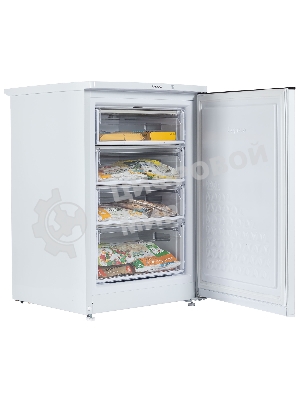 Морозильная камера Бирюса 514 белый 110л, 4 ящика