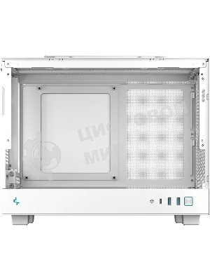 Компьютерный корпус Deepcool CH160 MESH WH без БП, белый, MINI-ITX
