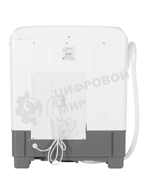 Стиральная машина Славда WS-50PЕТ белый, загрузка вертикальная 5 кг, 1350 об/мин, класс А