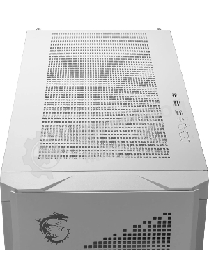 Компьютерный корпус MSI MPG VELOX 300R AIRFLOW PZ белый, Global, 2xUSB 3.2 Gen 1, 1xUSB 3.2 Gen2Type-C, 2x160мм ARGb Fan, 1